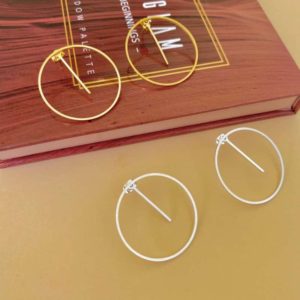 Brinco circulo de Aço inoxidável