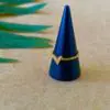 Anel fino V de aço inoxidável - Image 2