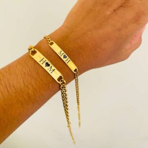 Pulseira Grossa Personalizável