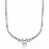 Colar Prata S925 Com pingente redondo
