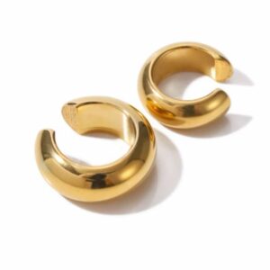 Fake-piercing lisa de aço inox