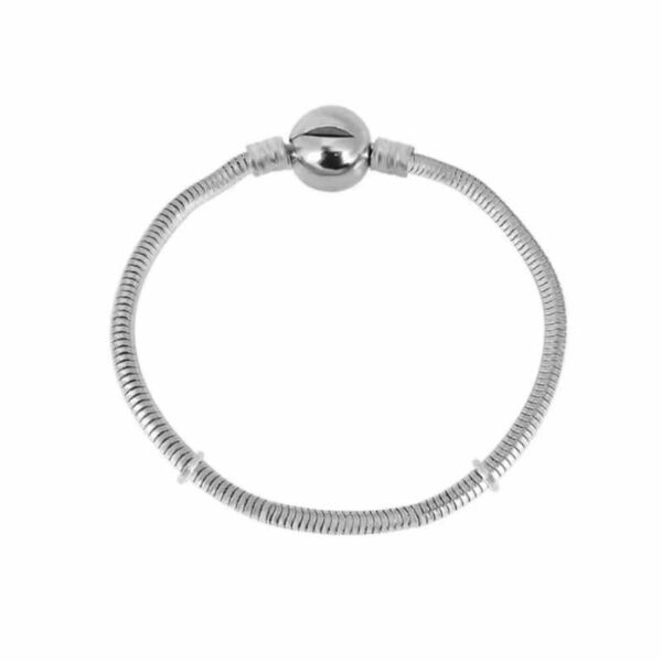 Pulseira Infantil com Berloques - Aço Inoxidável (Tamanhos 13, 14 e 15 cm) - Image 4